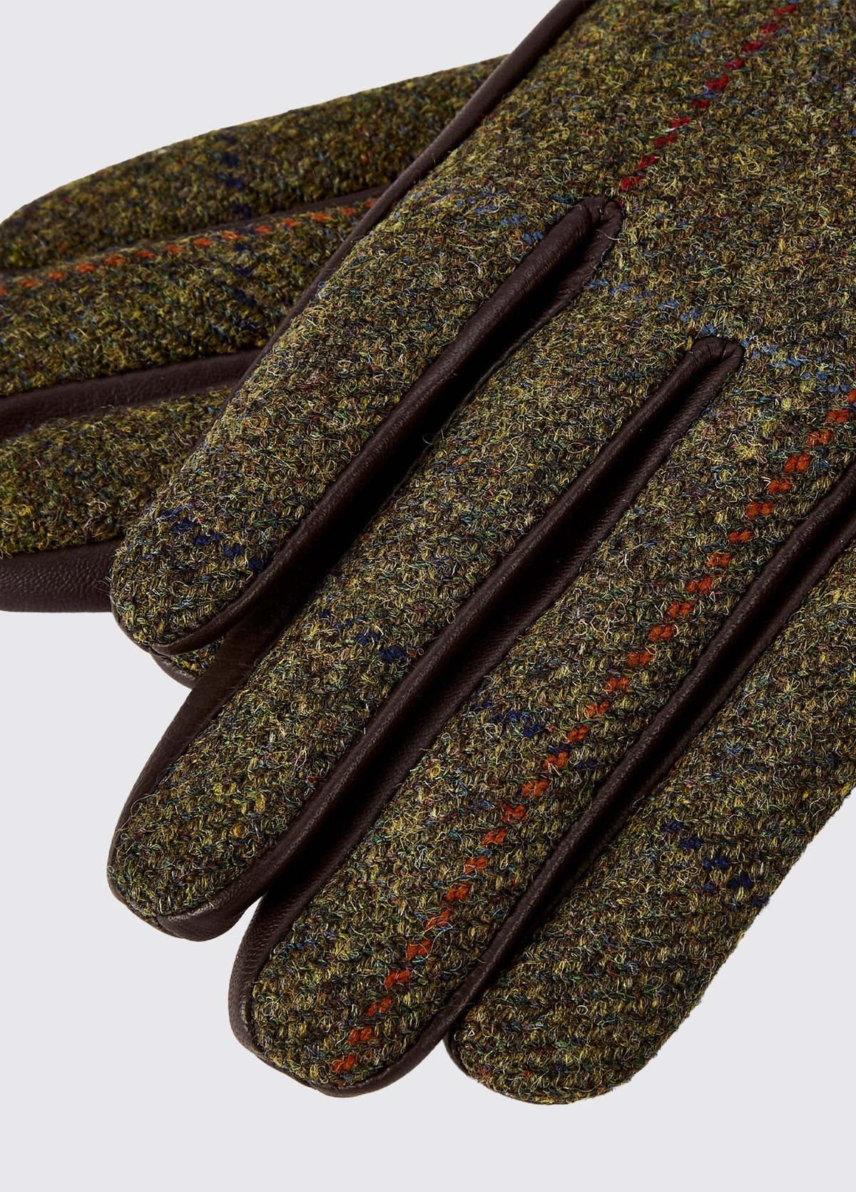 DUBARRY Ballycastle Tweed & Leather Gloves - Ladies - Thornwood