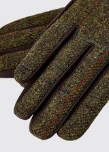 DUBARRY Ballycastle Tweed & Leather Gloves - Ladies - Thornwood