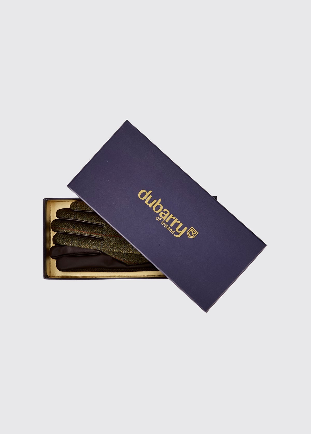 DUBARRY Ballycastle Tweed & Leather Gloves - Ladies - Thornwood