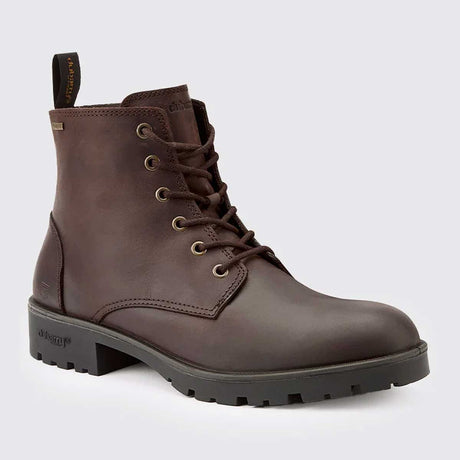DUBARRY Ballywater Laced Ankle Boots - Mens - Old Rum