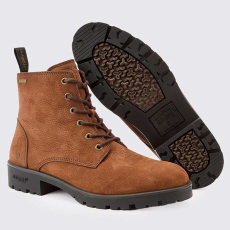 DUBARRY Ballywater Laced Ankle Boots - Mens - Walnut