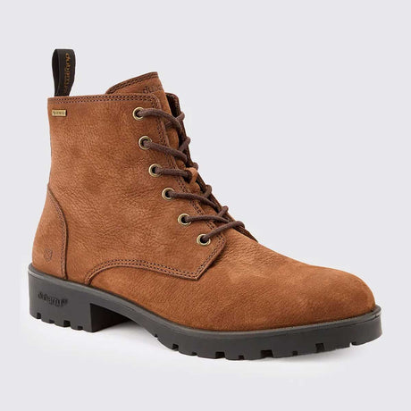 DUBARRY Ballywater Laced Ankle Boots - Mens - Walnut
