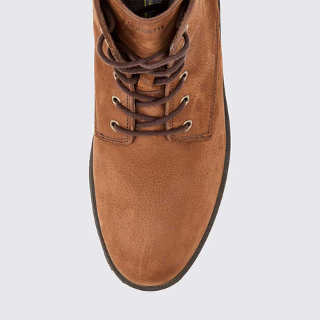 DUBARRY Ballywater Laced Ankle Boots - Mens - Walnut