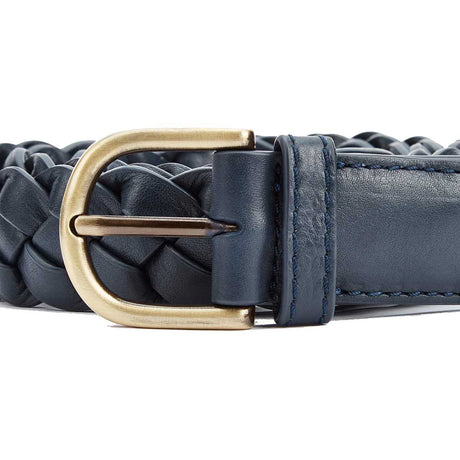 DUBARRY Belmore Leather Belt - Womens - Navy