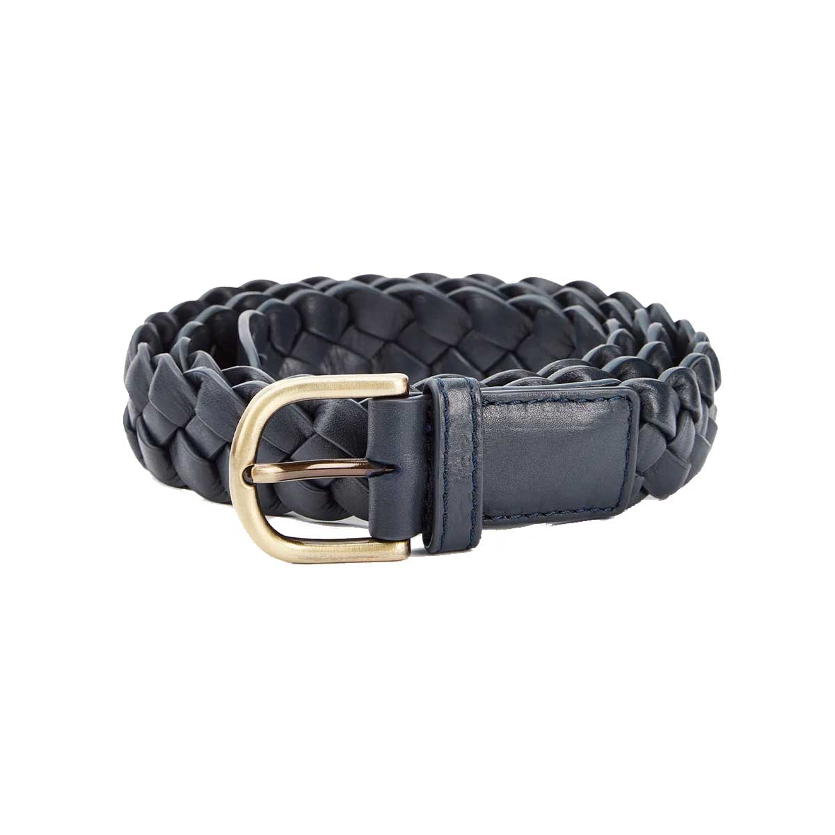 DUBARRY Belmore Leather Belt - Womens - Navy