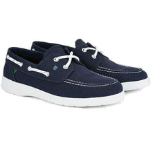 Load image into Gallery viewer, DUBARRY Biarritz Canvas Deck Shoe - Women&#39;s - Navy
