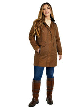 Load image into Gallery viewer, DUBARRY Blacklion Waxed Cotton Jacket - Women&#39;s - Cigar
