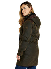 Load image into Gallery viewer, DUBARRY Blacklion Waxed Cotton Jacket - Women&#39;s - Olive
