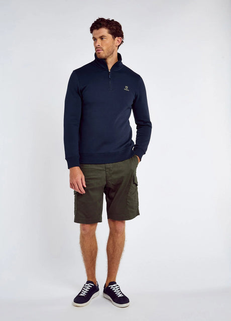 DUBARRY Boyce Zip Neck Sweater - Men’s - Navy