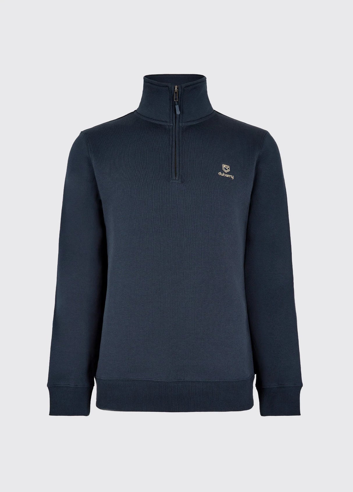 DUBARRY Boyce Zip Neck Sweater - Men’s - Navy