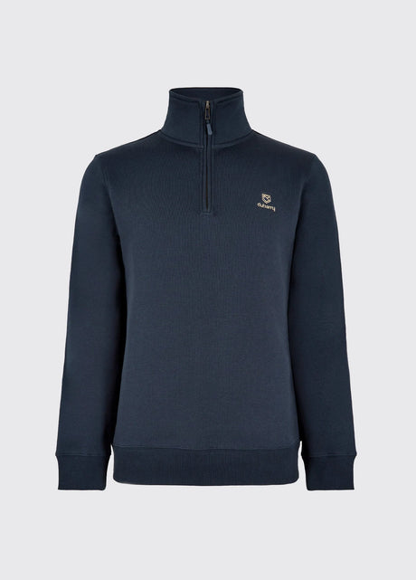 DUBARRY Boyce Zip Neck Sweater - Men’s - Navy