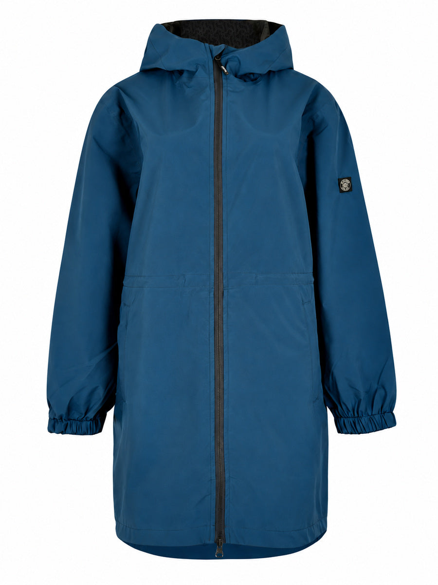 DUBARRY Brookside Waterproof Rain Mac - Ladies - Atlantic