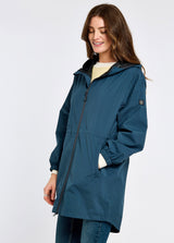 DUBARRY Brookside Waterproof Rain Mac - Ladies - Atlantic