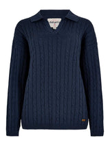 DUBARRY Brownville Cable Knit Jumper - Womens - Navy