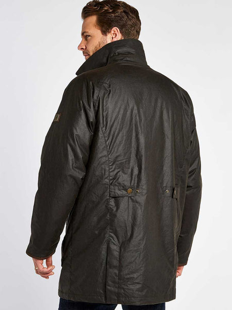 DUBARRY Brunswick Wax Jacket - Mens - Verdigris Dubarry