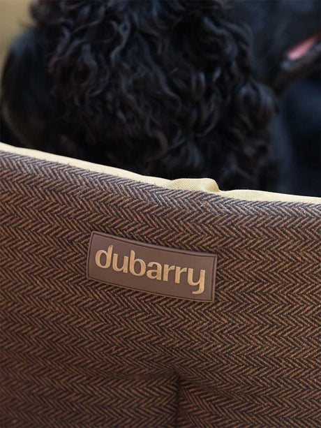 DUBARRY Buster Tweed Reversible Dog Bed - Mocha
