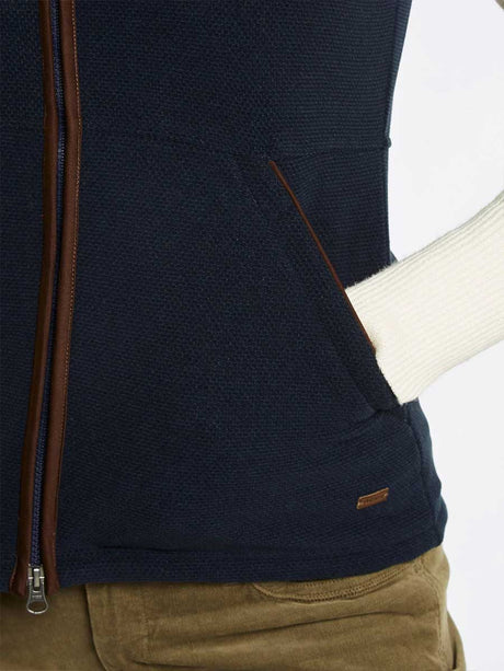 DUBARRY Carbury Fleece Gilet - Womens - Navy