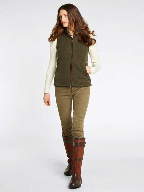 DUBARRY Carbury Fleece Gilet - Womens - Olive