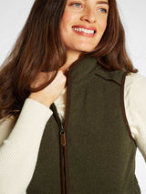 DUBARRY Carbury Fleece Gilet - Womens - Olive