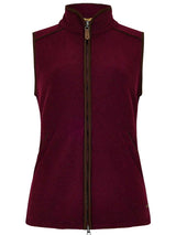 DUBARRY Carbury Fleece Gilet - Womens - Ox Blood