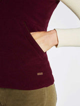 DUBARRY Carbury Fleece Gilet - Womens - Ox Blood