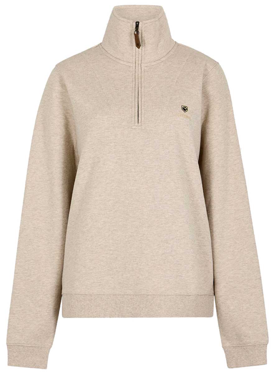 DUBARRY Castlemartyr 1/4 Zip Neck Sweater - Women's - Bone
