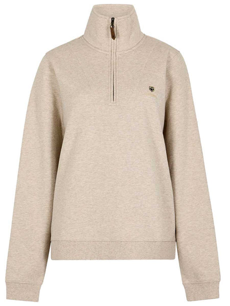 DUBARRY Castlemartyr 1/4 Zip Neck Sweater - Women's - Bone