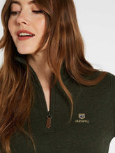 Load image into Gallery viewer, DUBARRY Castlemartyr 1/4 Zip Neck Sweater - Women&#39;s - Olive
