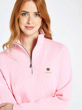 Load image into Gallery viewer, DUBARRY Castlemartyr 1/4 Zip Neck Sweater - Women&#39;s - Pink
