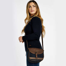 Load image into Gallery viewer, DUBARRY Clara Leather Handbag - Womens - Navy &amp; Brown
