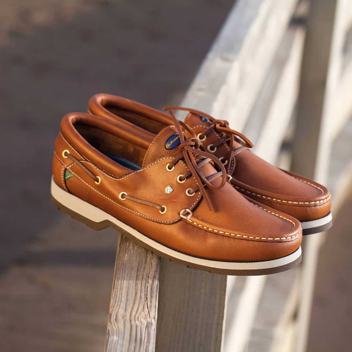 DUBARRY Commander Deck Shoes - Mens - Brown