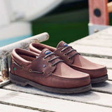 DUBARRY Commander Deck Shoes - Mens - Mahogany