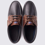 DUBARRY Commander Deck Shoes - Mens - Navy / Brown