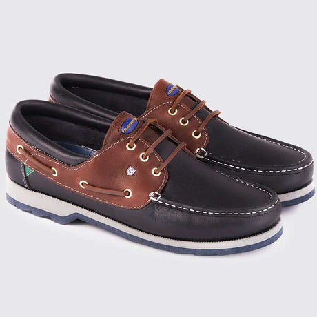 DUBARRY Commander Deck Shoes - Mens - Navy / Brown