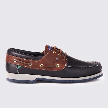 DUBARRY Commander Deck Shoes - Mens - Navy / Brown