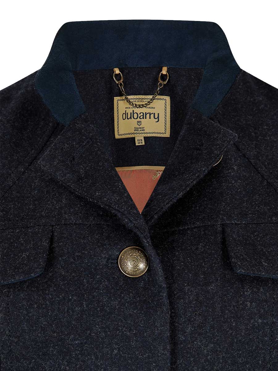 DUBARRY Coolepark Tweed Coat - Ladies - Navy