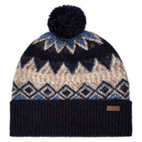 DUBARRY Coolroe Fair Isle Bobble Hat - Navy Multi