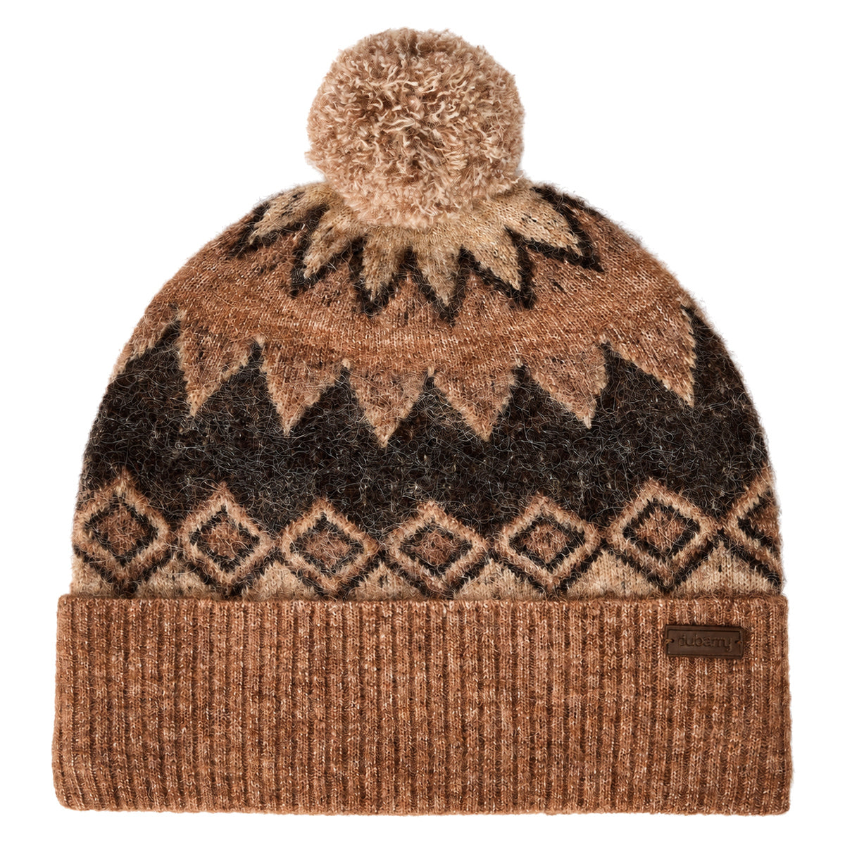 DUBARRY Coolroe Fair Isle Bobble Hat - Oat Multi