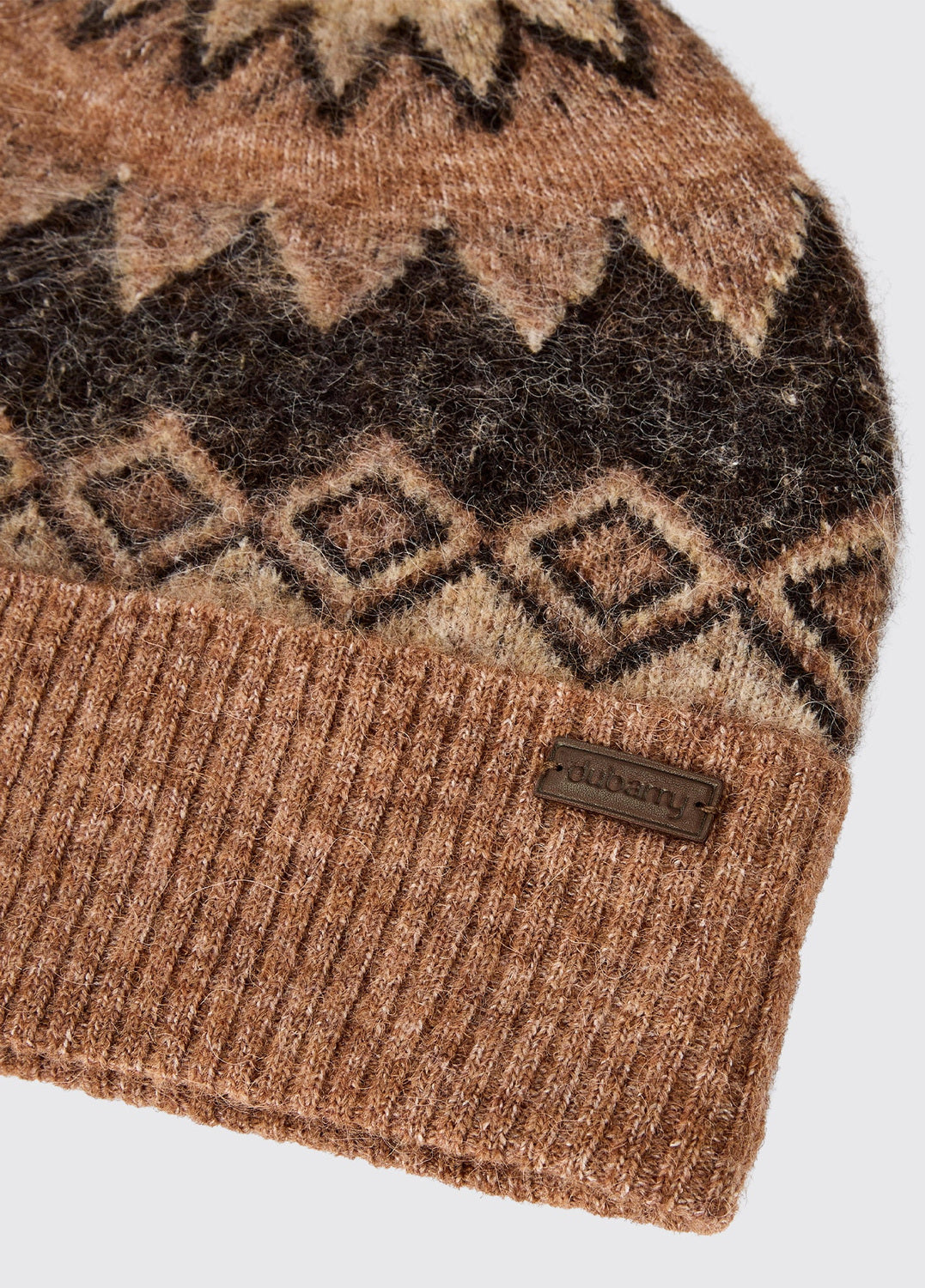 DUBARRY Coolroe Fair Isle Bobble Hat - Oat Multi