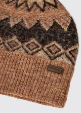 DUBARRY Coolroe Fair Isle Bobble Hat - Oat Multi
