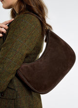 DUBARRY Cushendall Suede And Leather Handbag - Womens - Cigar