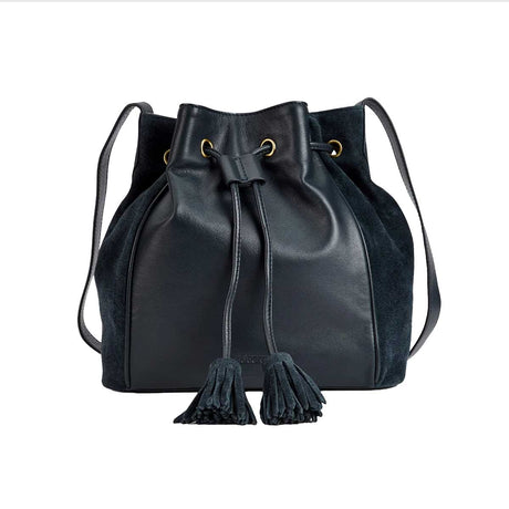 DUBARRY Doonbeg Cross-Body Bucket Bag - Navy