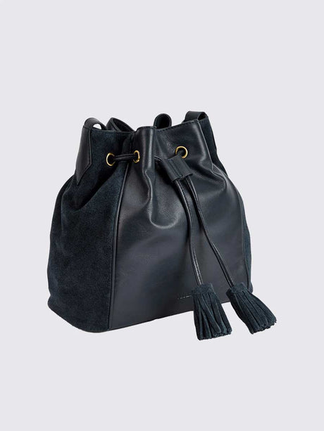 DUBARRY Doonbeg Cross-Body Bucket Bag - Navy