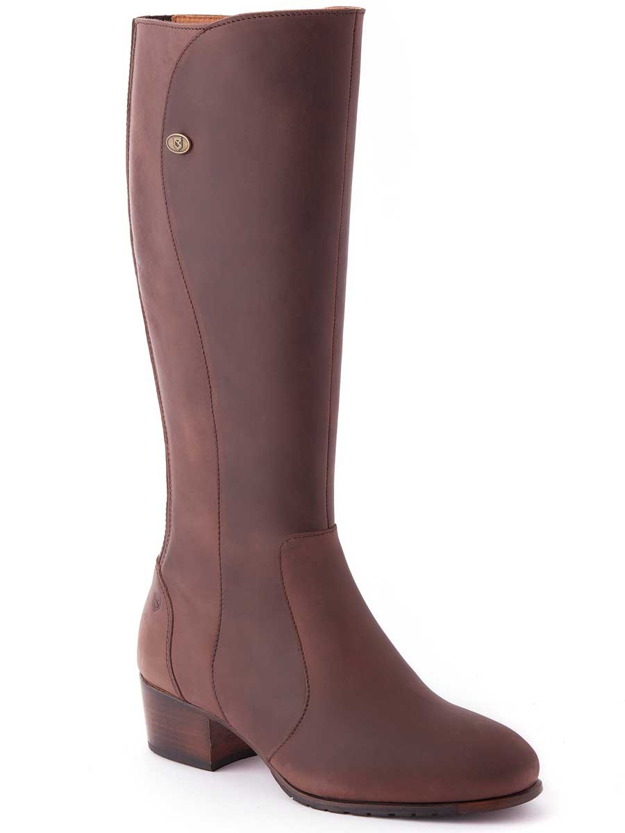DUBARRY Downpatrick Boots - Ladies Knee High - Leather - Old Rum