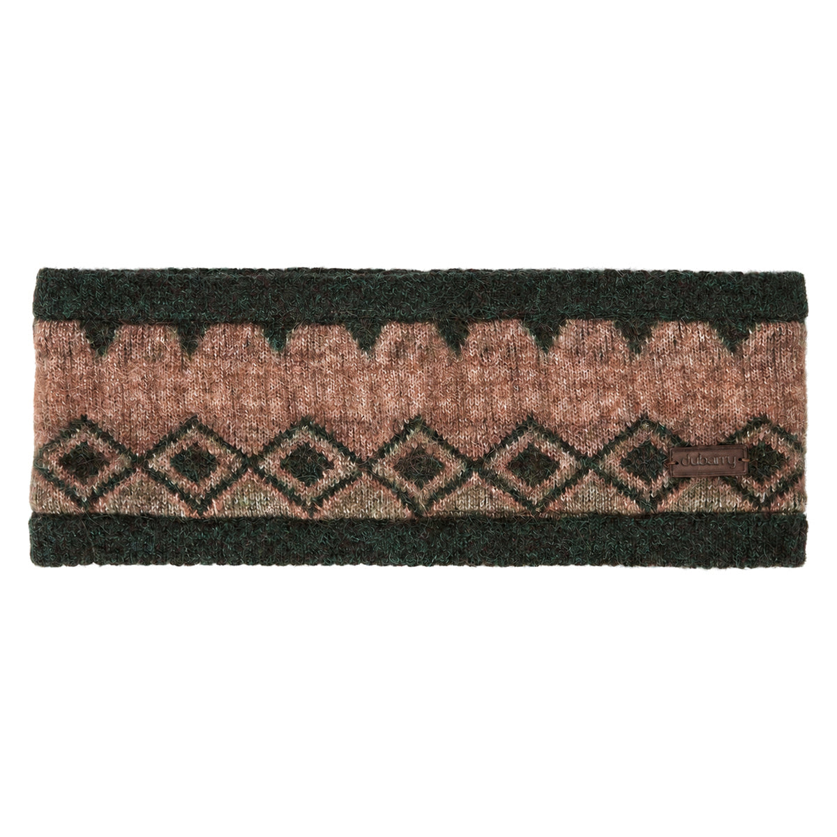 DUBARRY Drumroe Fair Isle Headband - Olive Multi