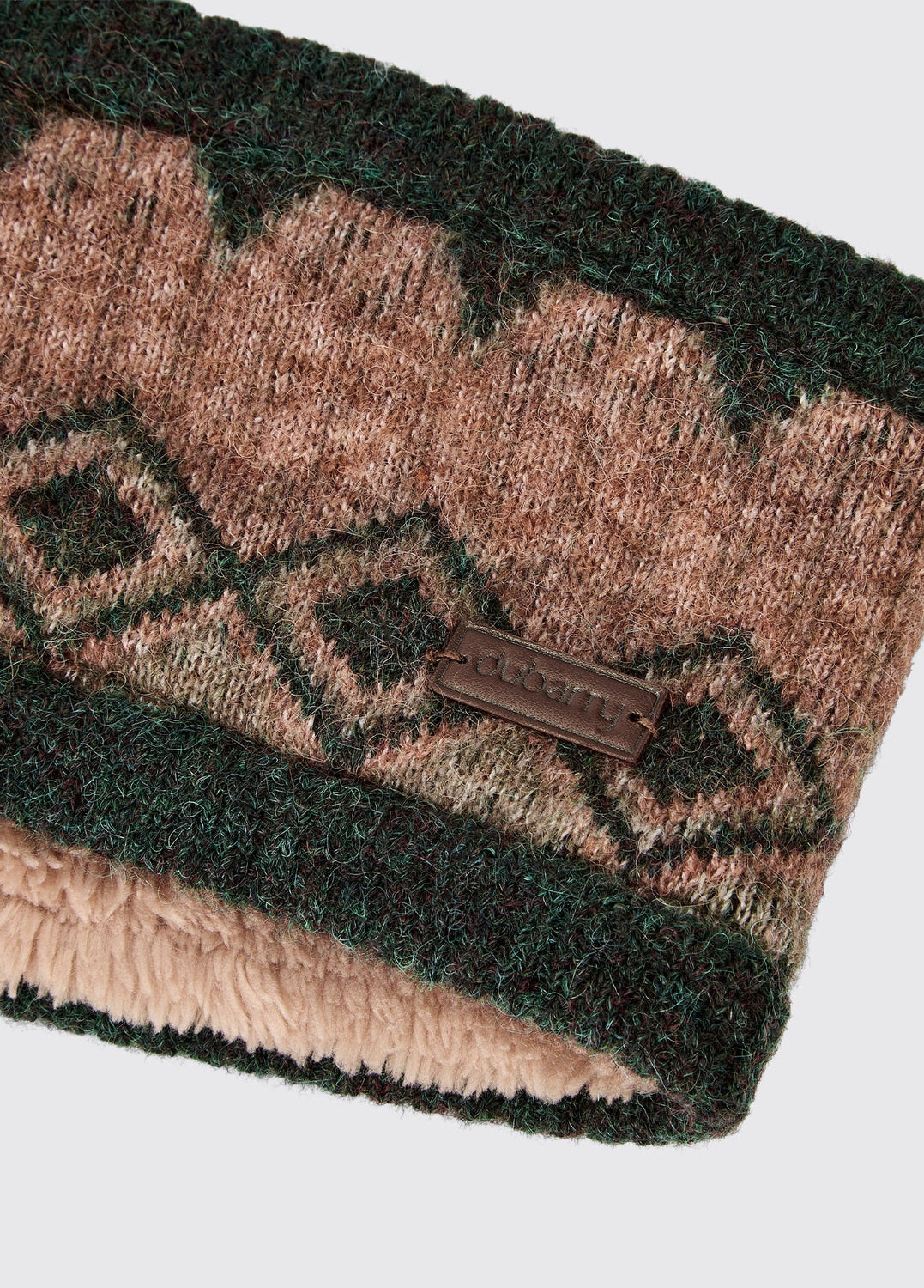 DUBARRY Drumroe Fair Isle Headband - Olive Multi