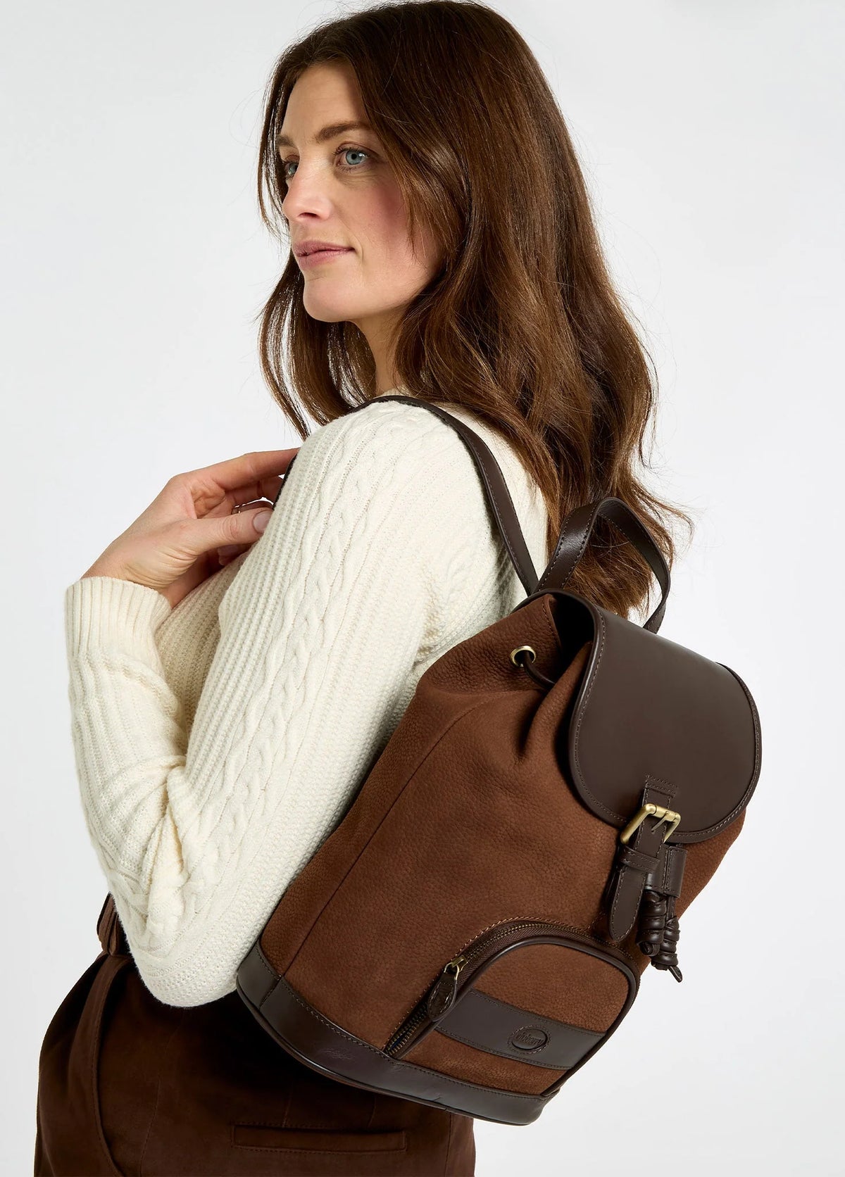 DUBARRY Dunross Leather Backpack - Womens - Walnut