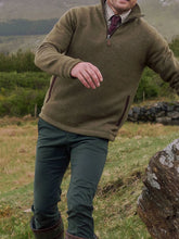 Load image into Gallery viewer, DUBARRY Feeney Zip Neck Windproof Sweater - Men&#39;s - Dusky Green
