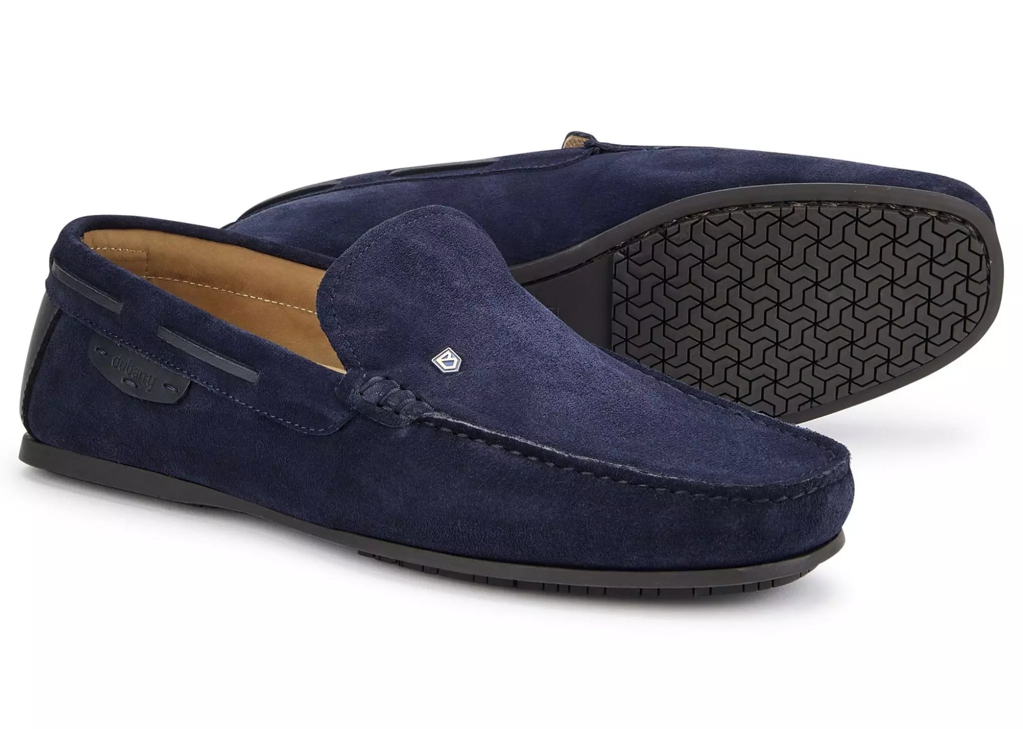 DUBARRY Fiji Suede Loafers - Men's - French Navy