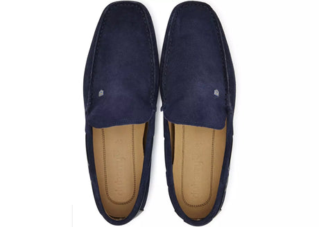 DUBARRY Fiji Suede Loafers - Men's - French Navy Dubarry